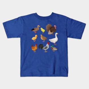 Poultry illustration Kids T-Shirt